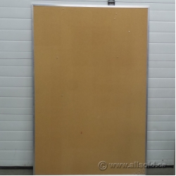 72 x 48 Cork Board with Aluminum Frame